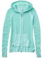 Athleta Womens Sunscape Sweater Size Xxs - Glass Blue