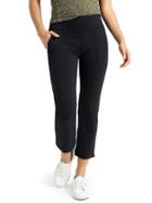 Athleta Womens Metro Crop Kick Flare Size M Tall - Black