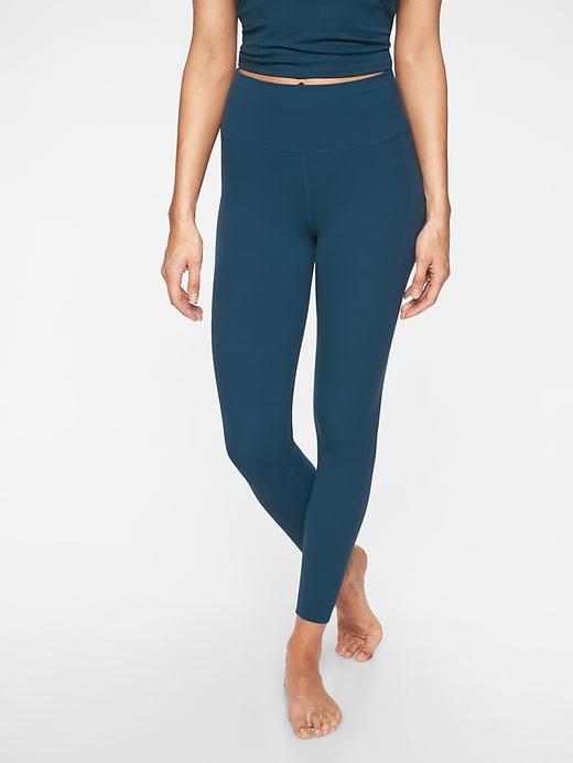 Athleta Womens Elation 7/8 Tight Constellation Blue Size L