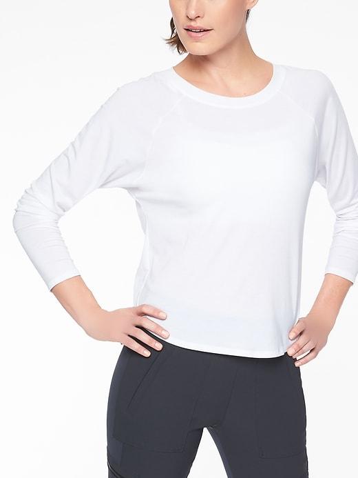 Athleta Womens Topanga Top Bright White Size Xl