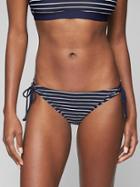 Athleta Womens Boho Bright Notsostring Bottom Size L - Dress Blue