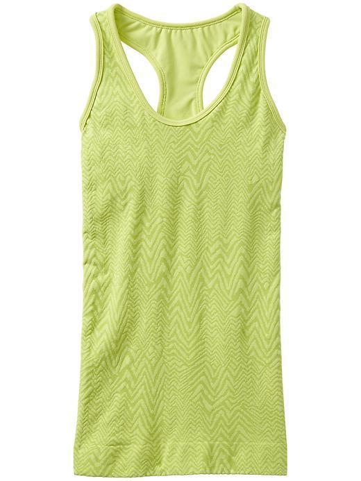 Athleta Womens 10k Seamless Run Tank Size M - Bright Key Lime