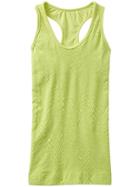 Athleta Womens 10k Seamless Run Tank Size M - Bright Key Lime