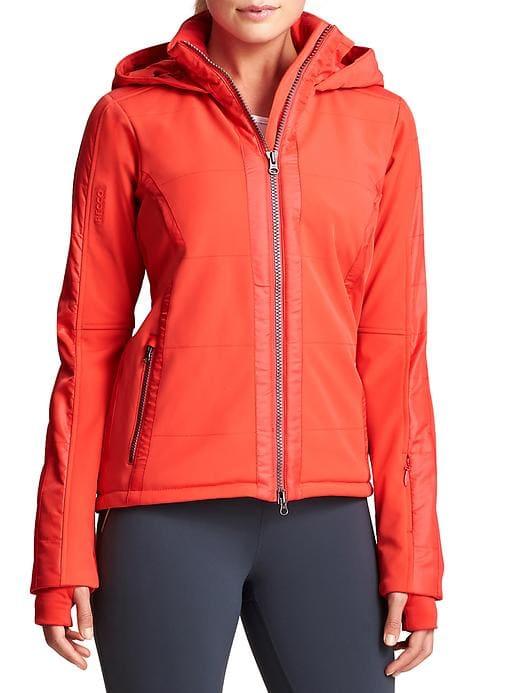 Athleta Womens Maribel Ski Jacket Fire Red Size Xxs