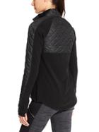 Athleta Womens Vortex Half Zip Size L - Black