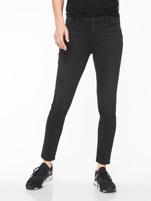 Athleta Womens Sculptek Skinny Jean Carbon Wash Carbon Size 0