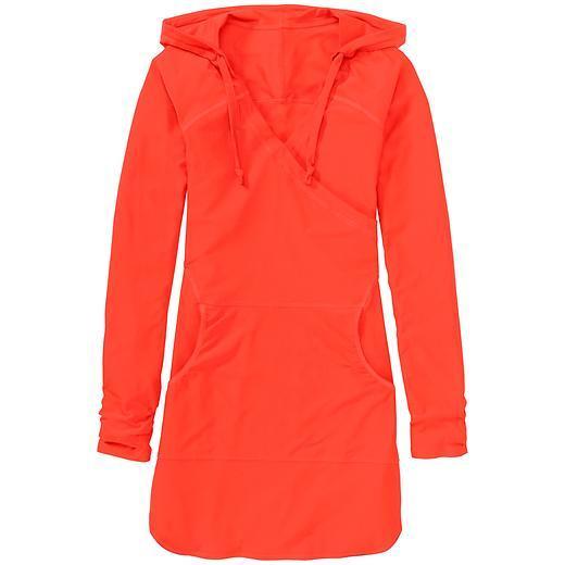 Athleta Wick-it Wader Coverup - Coral Sizzle