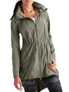 Athleta Womens Drippity Jacket Size 1x Plus - Frosted Taupe