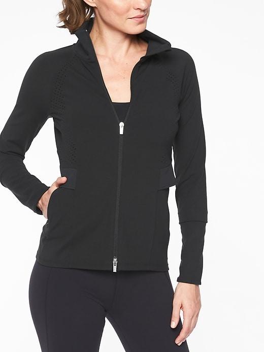 Athleta Womens Chakra Jacket Black Size Xs