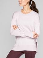 Athleta Womens Coaster Luxe Sweatshirt Soft Lilac Size L
