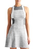 Athleta Womens Downtown Dress Size L - Grey Color Block
