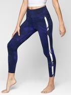 Athleta Womens Reef Salutation 7/8 Tight Multi Size 2x