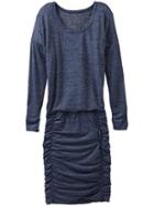 Athleta Tulip Long Sleeve Dress - Dress Blue Heather