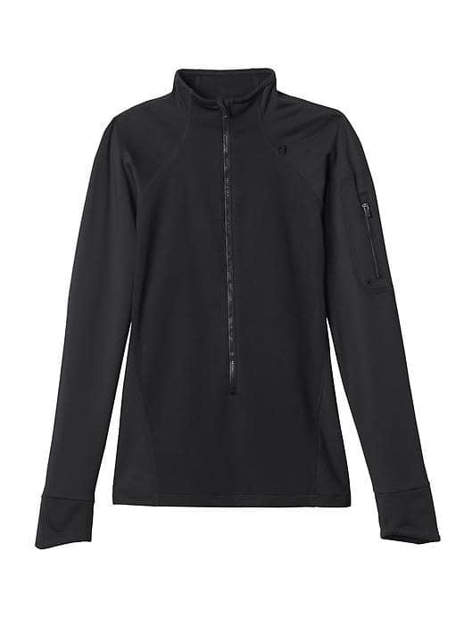 Athleta Womens Bolinas Paddle Top Size L - Black
