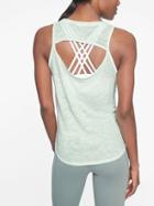 Athleta Womens Organic Daily Cowl Tank Spring Mint Size Xl