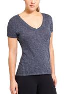 Athleta Womens Eco Wash Daily Tee 2.0 Dress Blue Size Xl