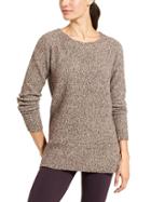 Athleta Womens Mill Valley Sweater Size L - Walnut
