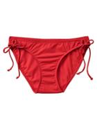 Athleta Womens Notsostring Bottom Size L - Saffron Red