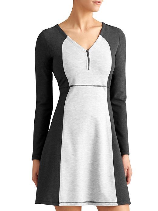 Athleta Womens Whereupon Dress Size L Tall - Charcoal Grey