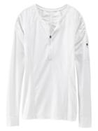 Athleta Womens Pacifica Upf Shirt Size L - White