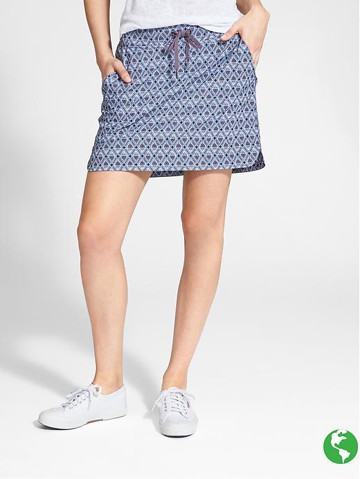 Athleta Womens Printed Midtown Skort Size 0 - Fig