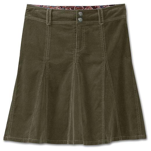 Athleta Womens Whenever Cord Skirt Size 2 - Oregano