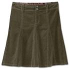 Athleta Womens Whenever Cord Skirt Size 2 - Oregano