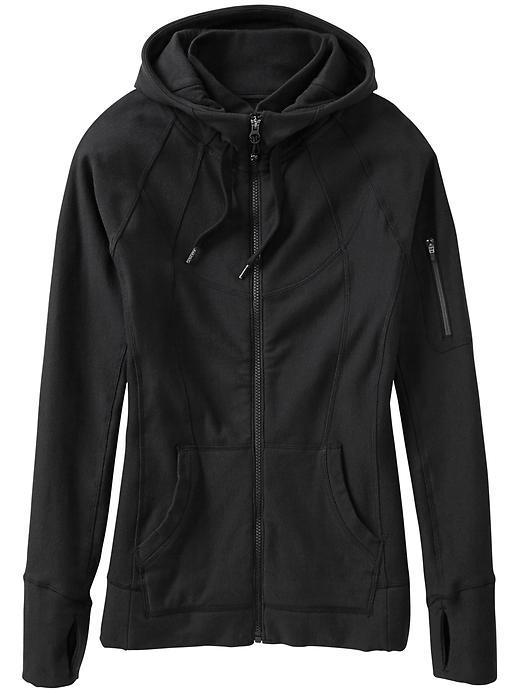 Athleta Womens Lightweight Strength Hoodie Size 2x Plus - Black