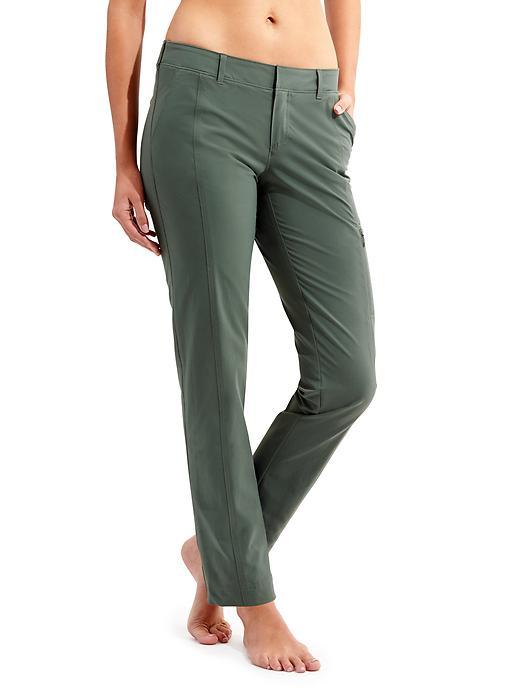 Athleta Womens Palisade Ankle Pant Size 0 - Jasper Green