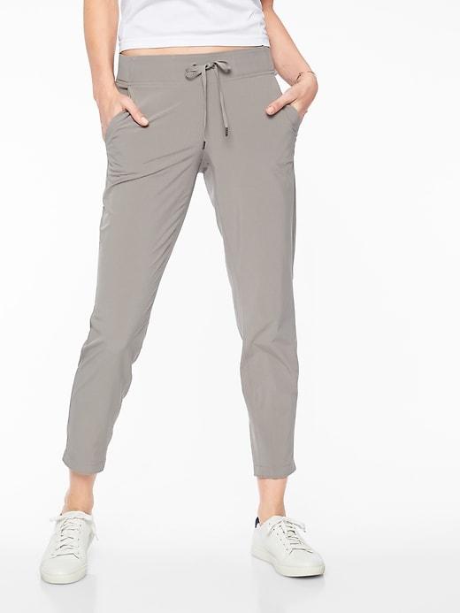 Athleta Womens Midtown Ankle Pant Light Asphalt Size 0