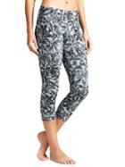 Athleta Womens Tropicola Sonar Capri Size Xl - Black
