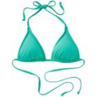 Athleta Triangle String Bikini - Catalina Green