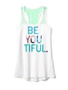 Athleta Mesh Chi Rules Tank Size L/12 - White