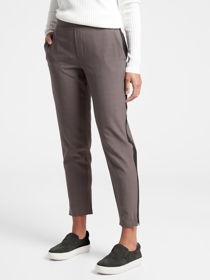 Brooklyn Plaid Ankle Pant