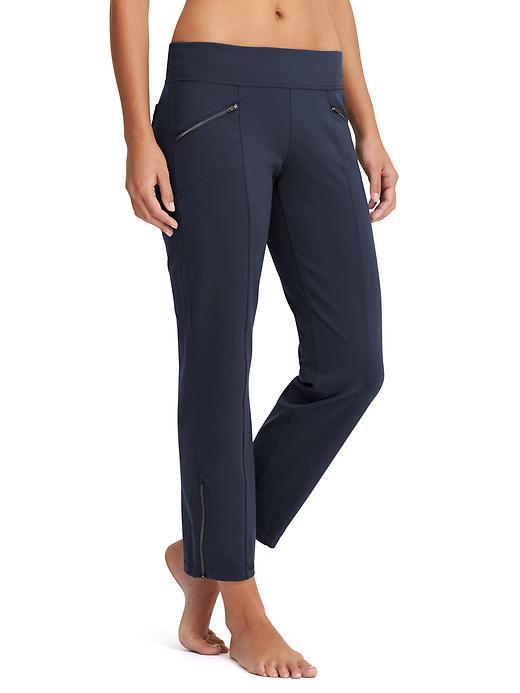 Athleta Womens Metro Ankle Pant Size L Tall - Navy