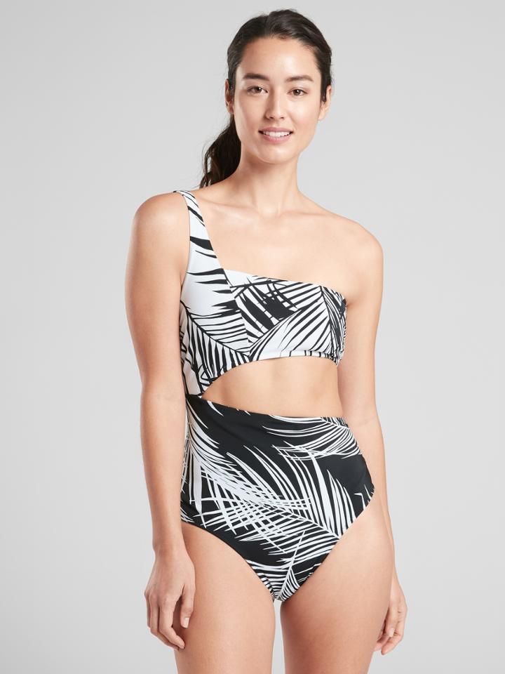 Retro Palm One Piece Swimsuit