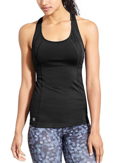 Athleta Womens Stunner Tank Black Size Xxs