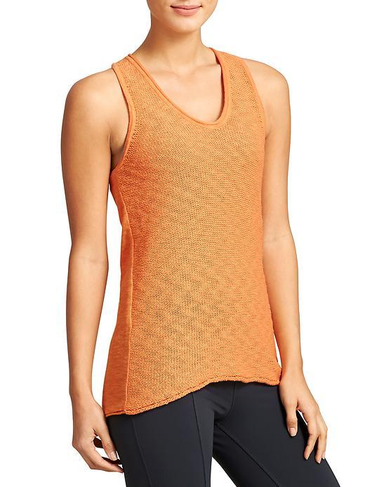 Athleta Womens Buena Vista Tank Size L - Tiger Lily Orange