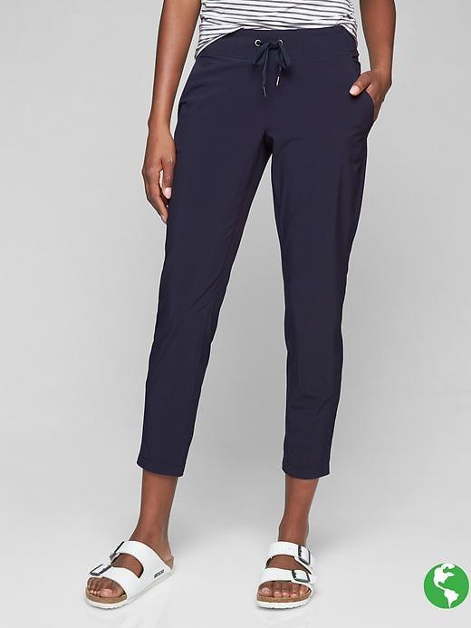 Athleta Womens Midtown Ankle Pant Size 14 - Navy