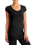 Athleta Womens Essence Cya Tee Size 1x Plus - Black