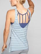 Athleta Womens Max Out Chi 2 In 1 Tank Clear Blue Size Xl