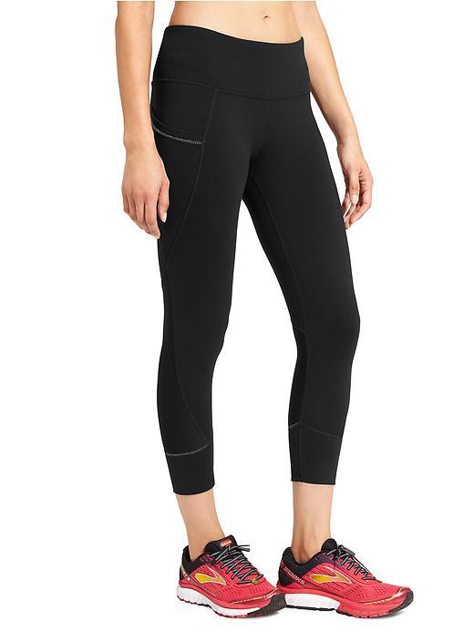 Athleta Womens Relay Capri 2.0 Size M Tall - Black
