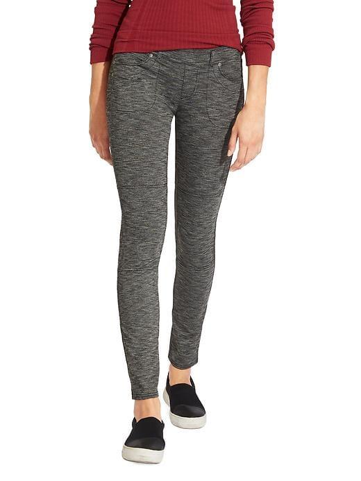 Athleta Womens Bettona Jegging Black Heather 2 Size Xl