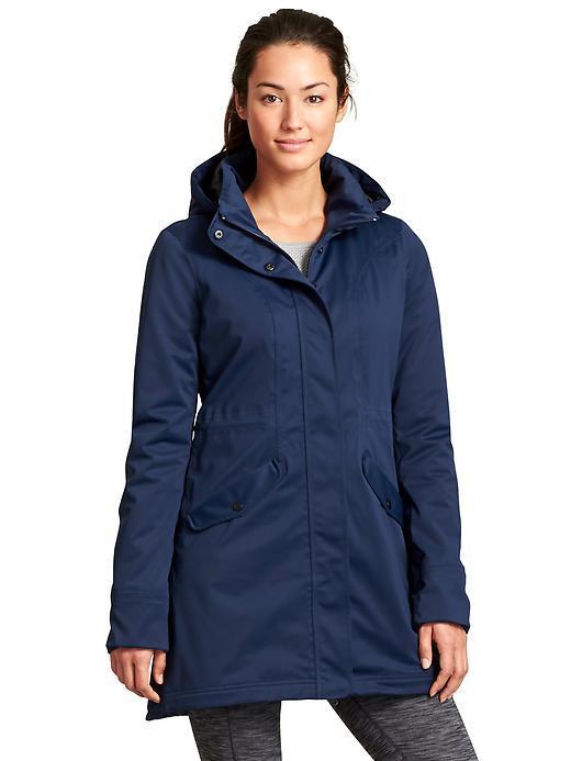 Athleta Chills Parka - Dress Blue