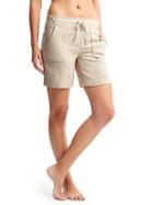 Athleta Womens Linen Bermuda Size 0 - Ecru