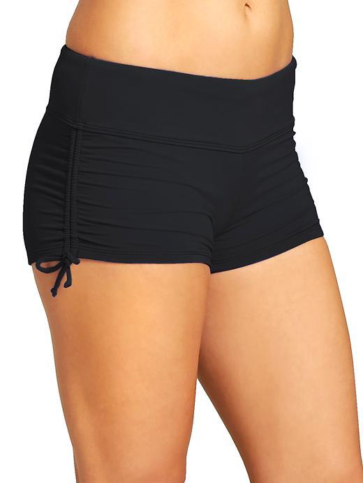 Athleta Womens Scrunch Short Size Xl - Black