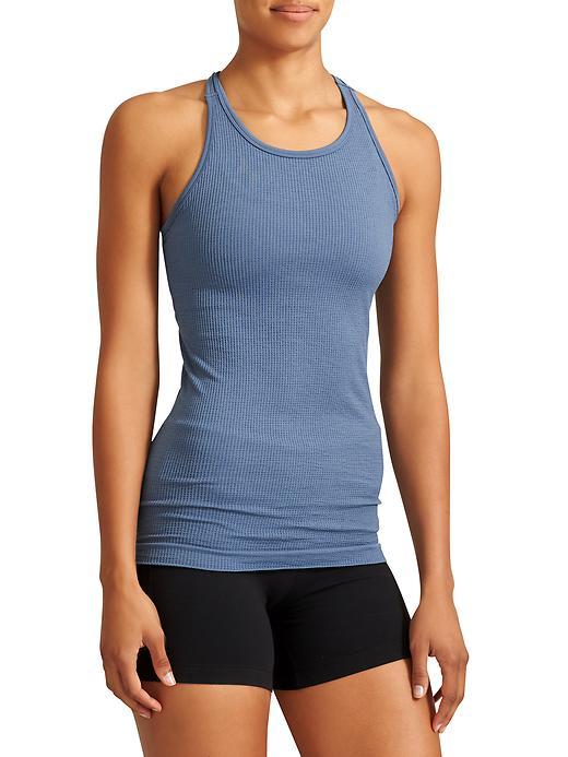 Athleta Womens Renew Racerback Tank Size L - Glacier Blue