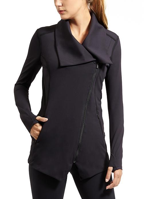 Athleta Womens Blissout Jacket Size L - Black