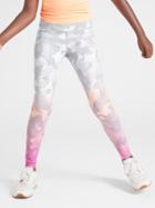 Athleta Girl Ombre Camo Tight