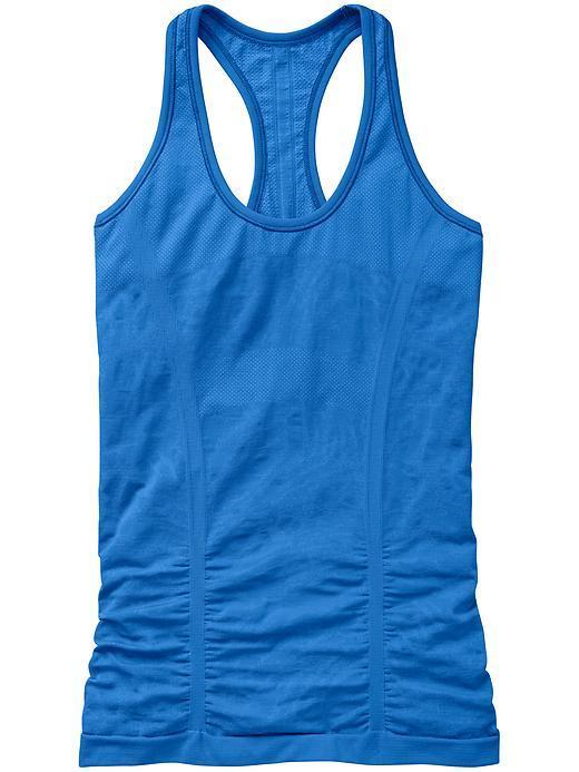 Athleta Fast Track Zebra Tank - Macaw Blue